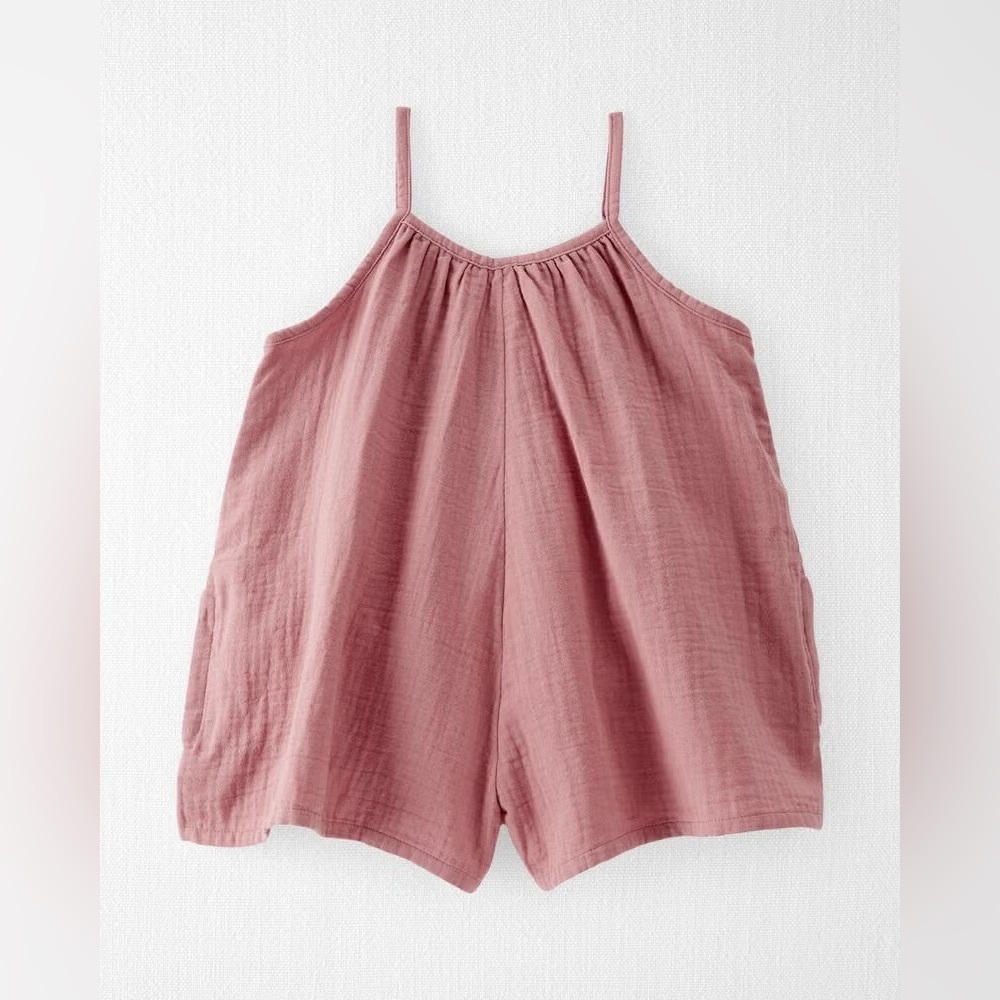 Toddler Girl Carter’s Little Planet Organic Cotton Gauze Breeze Romper